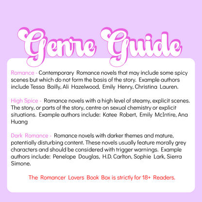 Romance Lovers Box - 18+ Readers