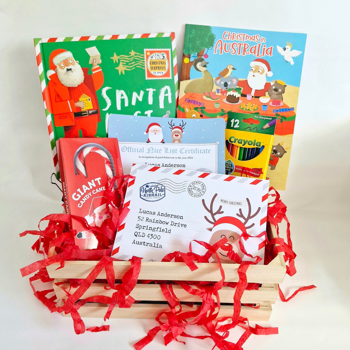 Kids Christmas Book Box